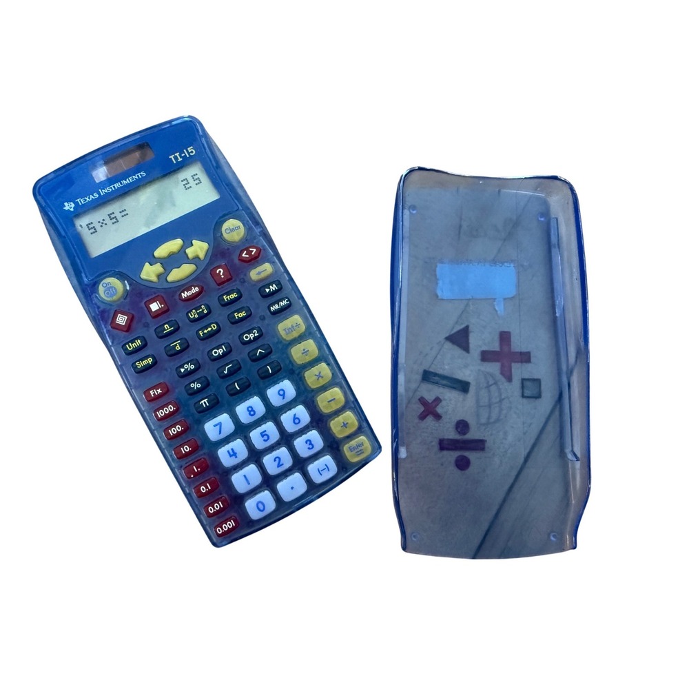 Texas Instruments TI-15 Explorer Elementary Calculator‎